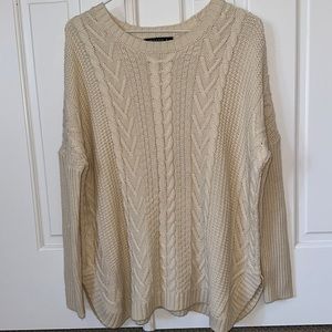 CUTE CABLE KNIT JOSEPH SWEATER